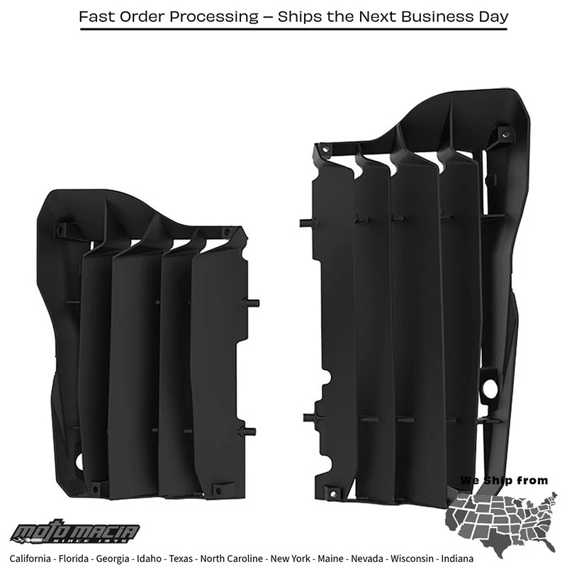 REJILLA RADIADOR NEGRA HONDA CRF450R 2017-2020 HONDA CRF450RX 2017-2020 honda crf Foto 1 de 1