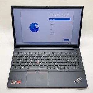 Lenovo ThinkPad E15 computer portatile Ryzen 5500U 2,10 GHz 15,6" FHD 16 GB 256 GB Windows 11 - Foto 1 di 8