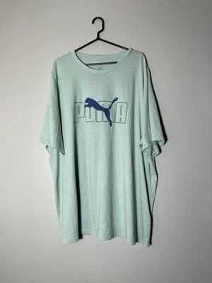 Puma Men’s Sportswear Ride T-shirt Big & Tall Size 4XL Green New - Image 1 of 4