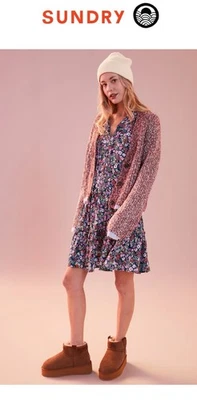 SUÉTER CÁRDIGAN MUJER EN ROCA ROJA talla m Foto 1 de 4