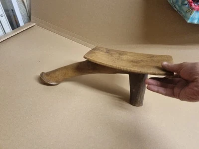 Tabouret  Trépied Africain  LOBI. - Photo 1/4