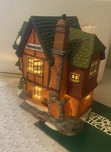 Dept 56 "BROWNING COTTAGE" Holiday Village Christmas Decor Dickens - Picture 1 of 8