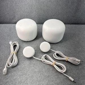 Google Nest WiFi Router and Point, Mesh Extender, H2D and H2E, AC2200 and AC1200 - Picture 1 of 12