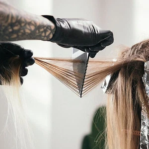 Hair Dyeing Highlighting Comb Home Salon Weaving Sectioning Tail Comb Style UK - Picture 1 of 23