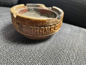 Handgefertigter geschnitzter Holz Bahamas Tiki Bar Aschenbecher für Zigarre Pfeife Zigarette - Bild 1 von 6