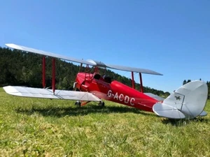 DH.82A Tiger Moth 20% 70" Wingspan RC Model Airplane Printed Plans Templates - Picture 1 of 2