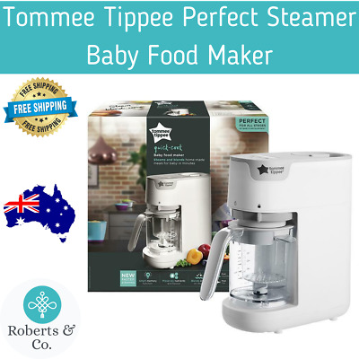 Baby Food Maker Tommee Tippee Perfect Steamer Baby Food Maker White 223213 • 179.89$