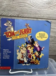 Vtg 1993 Tom And Jerry The Movie - Jordan Horowitz - Children’s Book AWESOMENESS - Picture 1 of 8