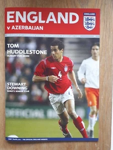 ENGLAND V AZERBAIJAN U21 International Friendly Programme 29/03/05 at Riverside - Picture 1 of 5