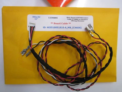 Hitachi 55" L55S604 Main Board CBPFTQACBZK041 Cable [CN606] to Speakers  - Image 1 of 3