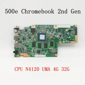 For Lenovo 500e Chromebook 2nd Gen Motherboard CPU N4120 4G 32G FRU 5B20X83136 - Picture 1 of 3