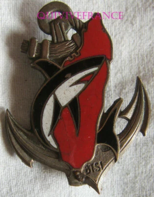 IN20552 - INSIGNE 1° Bataillon de Tirailleurs Sénégalais, MADAGASCAR - Photo 1/2