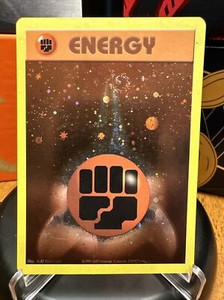 Fighting Energy Pokémon League SWIRL Reverse Holo Promo Energize Your Game