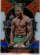 2023 Panini Select Red and Blue Retail PRIZM UFC MMA Card Pick From List 001-150