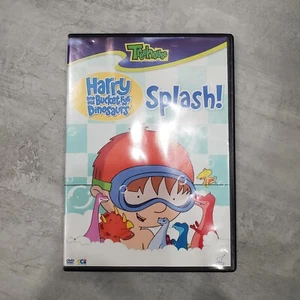 Harry y su cubo lleno de dinosaurios [¡Salpicaduras!] DVD, 2008 Treehouse raro - Imagen 1 de 4