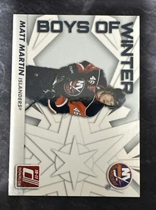 2010-11 Donruss Boys Of Winter 36 Matt Martin New York Islanders - Picture 1 of 2