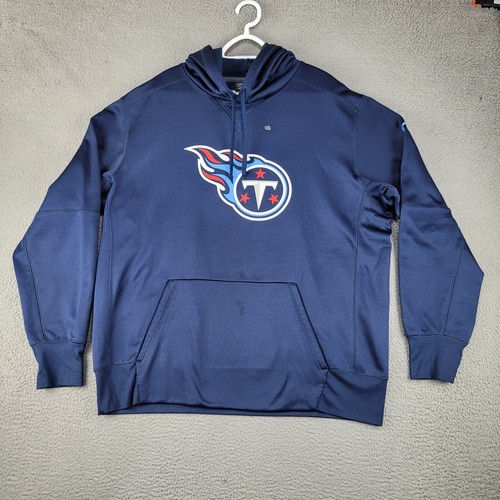 VETEMENTS Tennessee Titans Felpa con Cappuccio Uomo Extra Large Blu Nike NFL Team Apparel Felpa