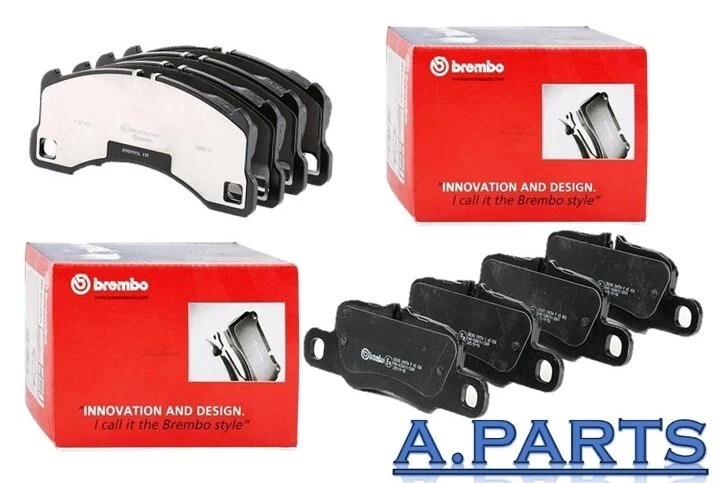 JUEGO PASTILLAS FRENO BREMBO COMPLETO DELANTERO TRASERO PORSCHE PANAMERA 970 / 971 Foto 1 de 1