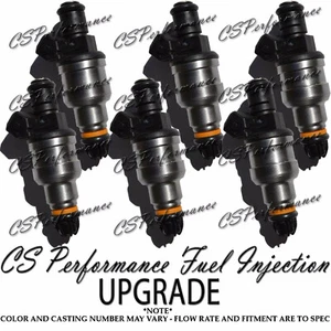 #1 OEM Bosch UPGRADE Fuel Injectors (6) set for 82-87 BMW 2.7L I6 325 E ES 528E - Foto 1 di 1