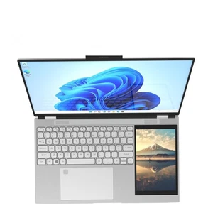 15.6" + 7" dual screen Touch laptop RGB Office Business Student Netbooks 1TB SSD - Picture 1 of 14