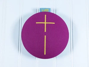 Altavoz Bluetooth Ultimate Ears UE Roll 2 Impermeable Púrpura Probado Funcionando - Imagen 1 de 6