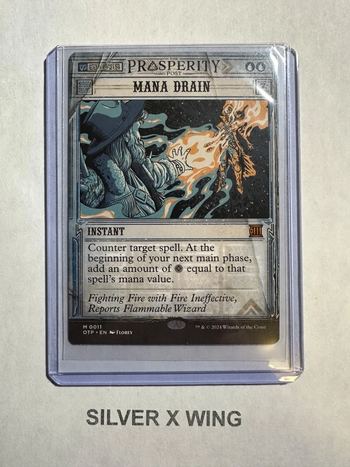 Mana Drain x1, MTG, Outlaws of Thunder Junction: Breaking News, OTP, NM - Image 1 of 1
