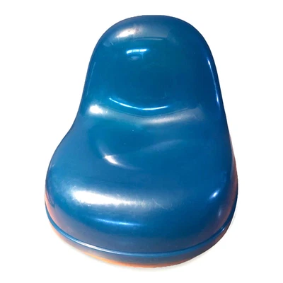 Silla de almacenamiento cápsula Karim Rashid Bozart 2001 rara asiento azul era espacial Foto 1 de 4