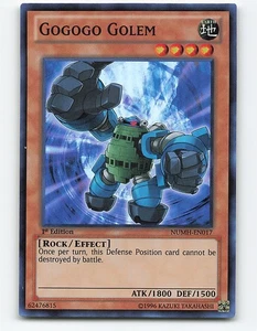Gogogo Golem #NUMH-EN017 Foil 1st Edition Yugioh Card - Picture 1 of 2