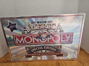 Monopoly The America Special Ed. Board Game SEALED Parker Brothers Hasbro  - Picture 1 of 11