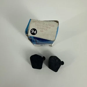 2 PIECES Genuine OEM Ford D3AZ-16758-A Rubber Hood Bumper Spacer Stop NOS - Bild 1 von 8