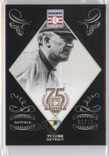 2014 Panini Hall of Fame 75th Anniversary Emerald /10 Ty Cobb #1 HOF