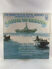 Vintage SALUTE TO HEROES "THE BAND OF H.M. ROYAL MARINES" VINYL LP RECORD (1975)