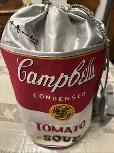 Andy Warhol Campbell’s Soup Tote Bag #2924 Adjustable Shoulder Strap NWT - Picture 1 of 4
