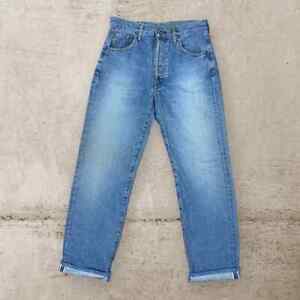 Levi's 702 Big E Hidden Rivet Selvedge Jeans Buckle Back Japan Fits 33x32