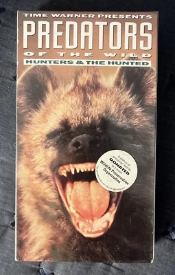 Predators of the Wild - V. 6 - Hunters  Hunted (VHS, 1993)  NEW FACTORY SEALED - Image 1 of 4
