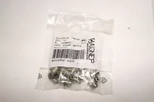 (10-Pk) Aignep Push Connect Fitting 1/4 Tube x 1/4 Thread Swiftfit Elbow SS - Picture 1 of 3