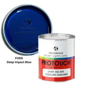 FORD CAPA BASE AZUL IMPACTO PROFUNDO COCHE PINTURA EN AEROSOL LIMPIO SIN DILUIR - Imagen 1 de 9