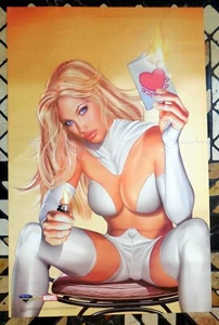 POSTER LARGE 22x34" POSTER MARVEL SELECT TOYS DIAMOND 2004 GREG HORN - Picture 1 of 3