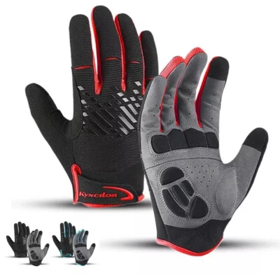 Dirt Bike Riding Gloves Touch Screen Motocross/Motorcycle Gloves for BMX MX ATV - Image 1 of 4