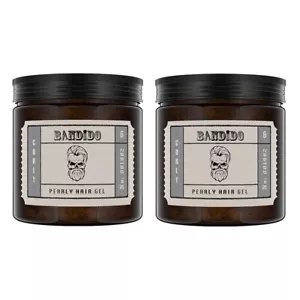 Bandido Hair Styling Gel | Curl | 06 Curly Pearly Hair Gel 500 ml (Pack Of 2) - Picture 1 of 11