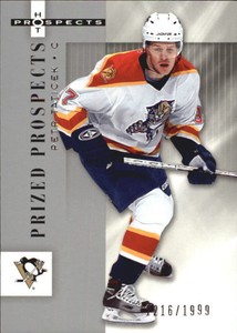 2005-06 Hot Prospects Penguins Hockey Card #133 Petr Taticek Rookie