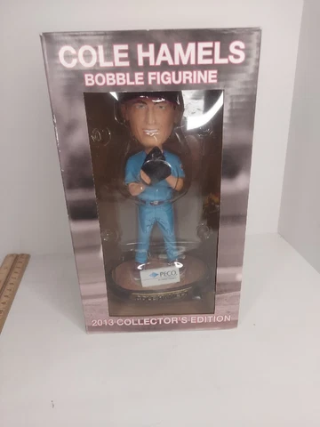 Cole Hamels Philadelphia Phillies 2013 Bobblehead Figure RARE BLUE UNIFORM Cover