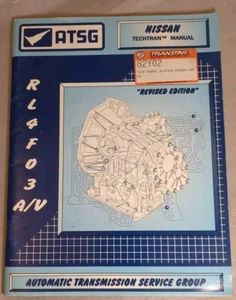 ATSG Nissan RL4F03 A/V Techtran Manual Book - Bild 1 von 4