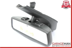 14-17 Maserati Ghibli Interior Top Upper Rear View Mirror Assembly Black OEM - Picture 1 of 12