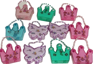 Disney Pendientes Anillos Collar Ariel Cenicienta Campanilla Fiesta Favores Lote 11 - Imagen 1 de 4