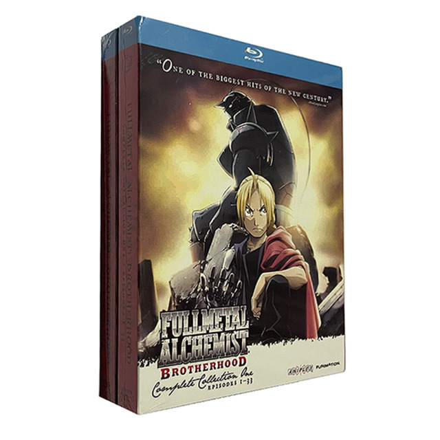 Fullmetal Alchemist Brotherhood Complete Parts 1-5. W~Slipcovers