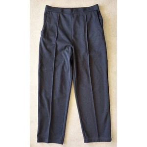 Women's Dark Grey Straight Leg Ankle Pants by Black Pepper, size 14, L - Picture 1 of 9