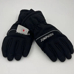 JUMPHIGH Ski & Snow Gloves 3M Thinsulate Warm Gloves Waterproof Black Men's M - Picture 1 of 5