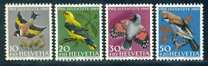 Switzerland 1969 Goldfinch, oriole, wallcreeper, jay, birds, Mi. 914, MNH - Picture 1 of 1