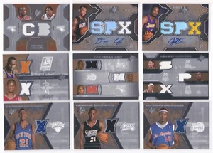 2007-08 Upper Deck NBA SPx Rookie Jersey Patch Auto Lot Winning Materials Combos - Picture 1 of 2